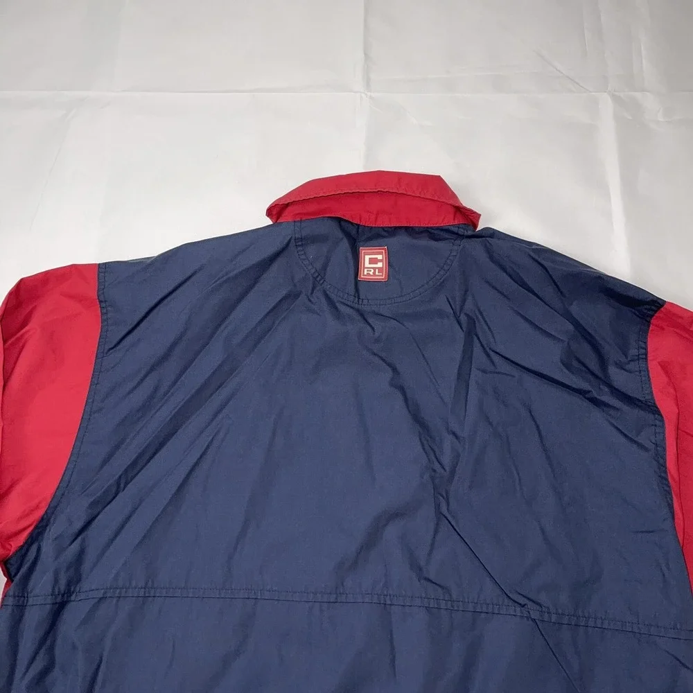 Vintage 90s Chaps Ralph Lauren Zip Up Windbreaker Jacket Men's Size Large L